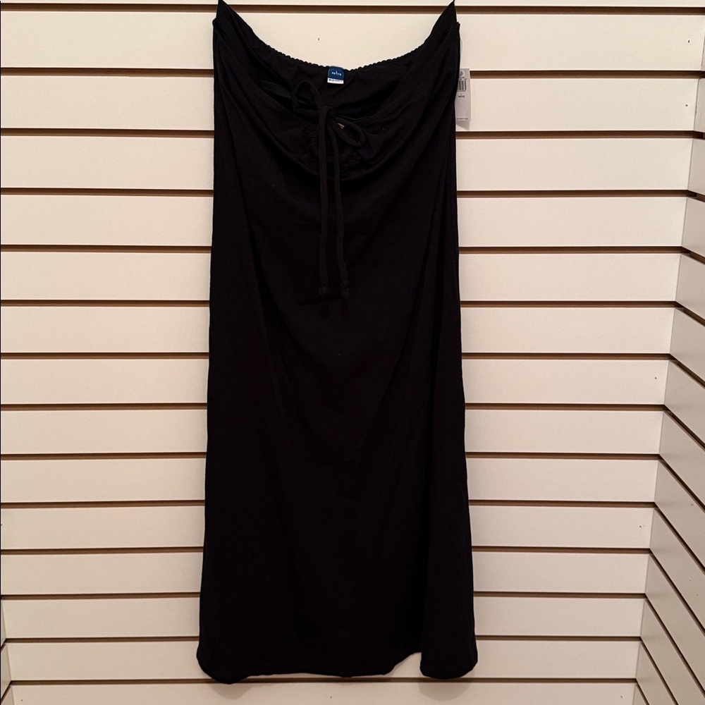 2 for 1 Old Navy Black Petite Halter Cotton Dress